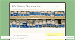 Desktop Screenshot of lifesciencepharmacy.wordpress.com