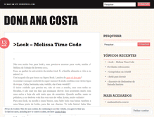 Tablet Screenshot of donaanacosta.wordpress.com