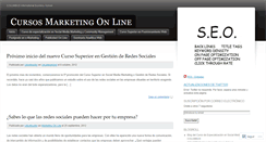 Desktop Screenshot of cursomarketingonlinecolumbus.wordpress.com
