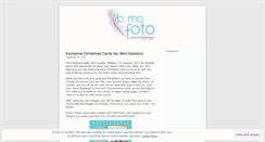 Desktop Screenshot of bmofoto.wordpress.com