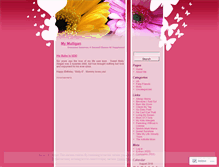 Tablet Screenshot of mymulligan.wordpress.com