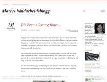 Tablet Screenshot of martesblogg.wordpress.com