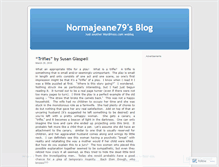 Tablet Screenshot of normajeane79.wordpress.com