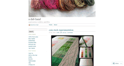 Desktop Screenshot of dabhand.wordpress.com