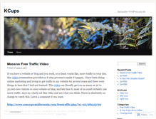 Tablet Screenshot of kcupsstore.wordpress.com