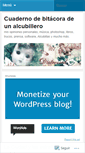 Mobile Screenshot of cuadernodebitacoradeunalcubillero.wordpress.com