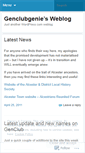 Mobile Screenshot of genclubcouk.wordpress.com