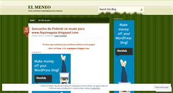 Desktop Screenshot of elmeneo.wordpress.com