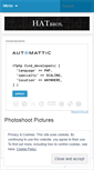 Mobile Screenshot of hatbrothers.wordpress.com