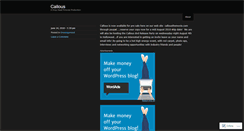 Desktop Screenshot of callousthemovie.wordpress.com