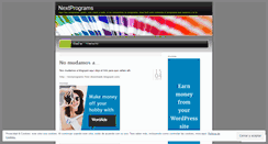 Desktop Screenshot of nextprograms.wordpress.com