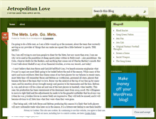 Tablet Screenshot of jetropolitan.wordpress.com