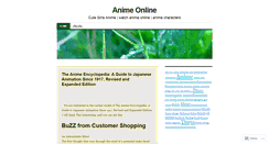 Desktop Screenshot of animecute.wordpress.com