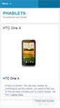 Mobile Screenshot of phablets.wordpress.com