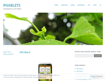 Tablet Screenshot of phablets.wordpress.com