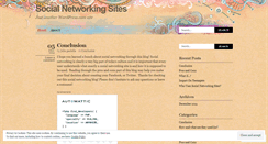 Desktop Screenshot of finalprojectsocialnetworking.wordpress.com