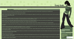 Desktop Screenshot of cosygoth.wordpress.com