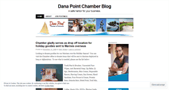 Desktop Screenshot of dpchamber.wordpress.com