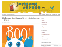 Tablet Screenshot of johnsonstreetmerchants.wordpress.com