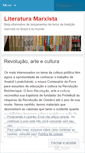 Mobile Screenshot of literaturamarxista.wordpress.com