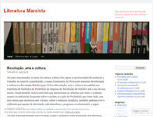 Tablet Screenshot of literaturamarxista.wordpress.com