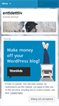 Mobile Screenshot of entidettliv.wordpress.com