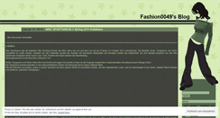 Desktop Screenshot of fashion0049.wordpress.com