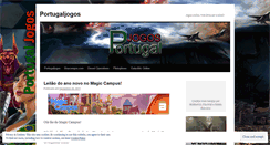 Desktop Screenshot of portugaljogos.wordpress.com
