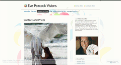 Desktop Screenshot of evepeacockvisions.wordpress.com