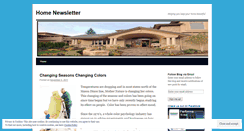 Desktop Screenshot of homenewsletter.wordpress.com