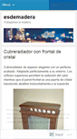 Mobile Screenshot of esdemadera.wordpress.com