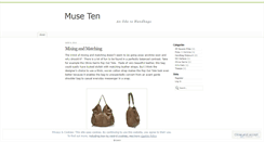 Desktop Screenshot of museten.wordpress.com