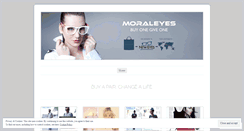 Desktop Screenshot of moraleyes.wordpress.com