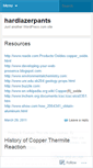 Mobile Screenshot of hardlazerpants.wordpress.com