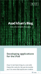 Mobile Screenshot of aikhan.wordpress.com