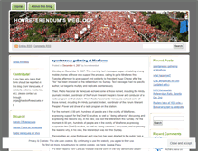Tablet Screenshot of hovreferendum.wordpress.com