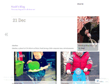 Tablet Screenshot of noahabbottblog.wordpress.com