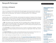 Tablet Screenshot of nonprofitperiscope.wordpress.com