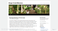 Desktop Screenshot of gcmissions.wordpress.com