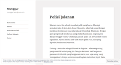 Desktop Screenshot of munggur.wordpress.com