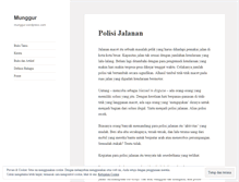 Tablet Screenshot of munggur.wordpress.com