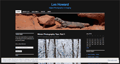 Desktop Screenshot of leshoward.wordpress.com