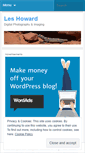 Mobile Screenshot of leshoward.wordpress.com