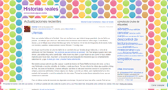 Desktop Screenshot of historiasreales.wordpress.com