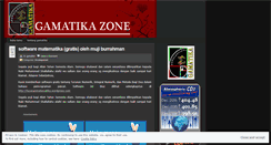 Desktop Screenshot of gamatika.wordpress.com