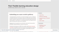 Desktop Screenshot of fled.wordpress.com