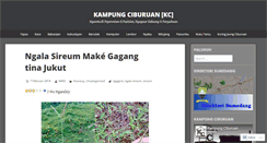 Desktop Screenshot of ciburuan.wordpress.com