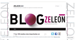 Desktop Screenshot of blogzeleon.wordpress.com