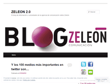 Tablet Screenshot of blogzeleon.wordpress.com