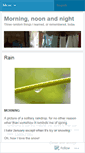 Mobile Screenshot of morningnoonandnight.wordpress.com